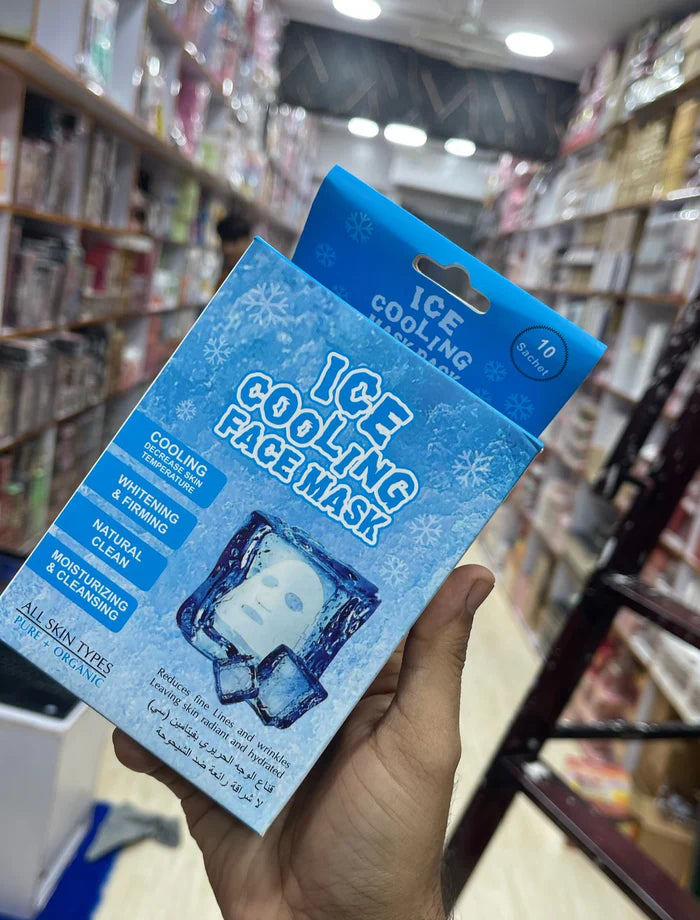 10pcs Ice Cooling Facial Mask Ice Cooling Mask for Facial - Facial Mask Peel off Mask Cream