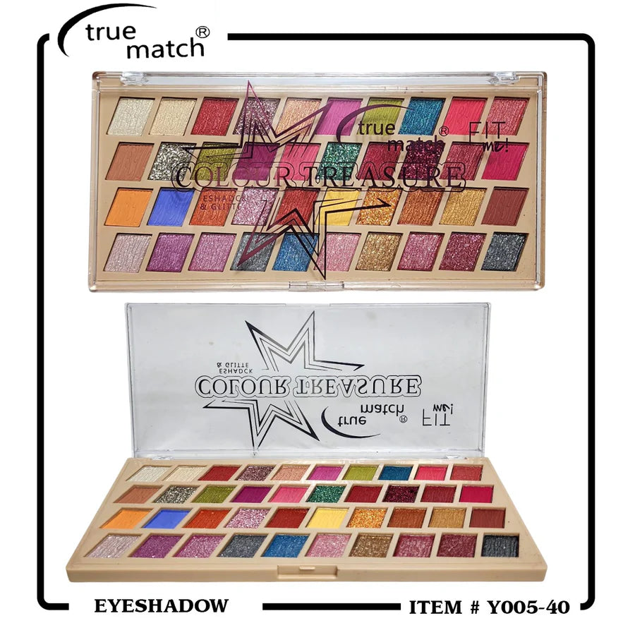 True Match 40 Colors Eyeshadow Kit
