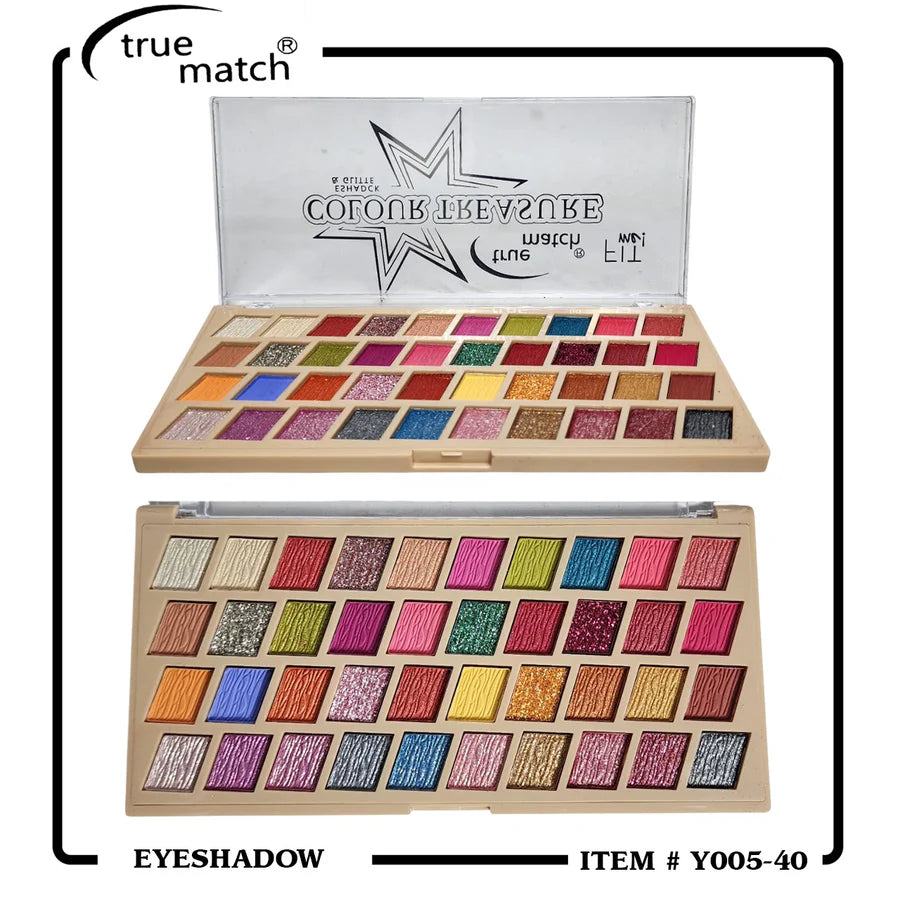 True Match 40 Colors Eyeshadow Kit