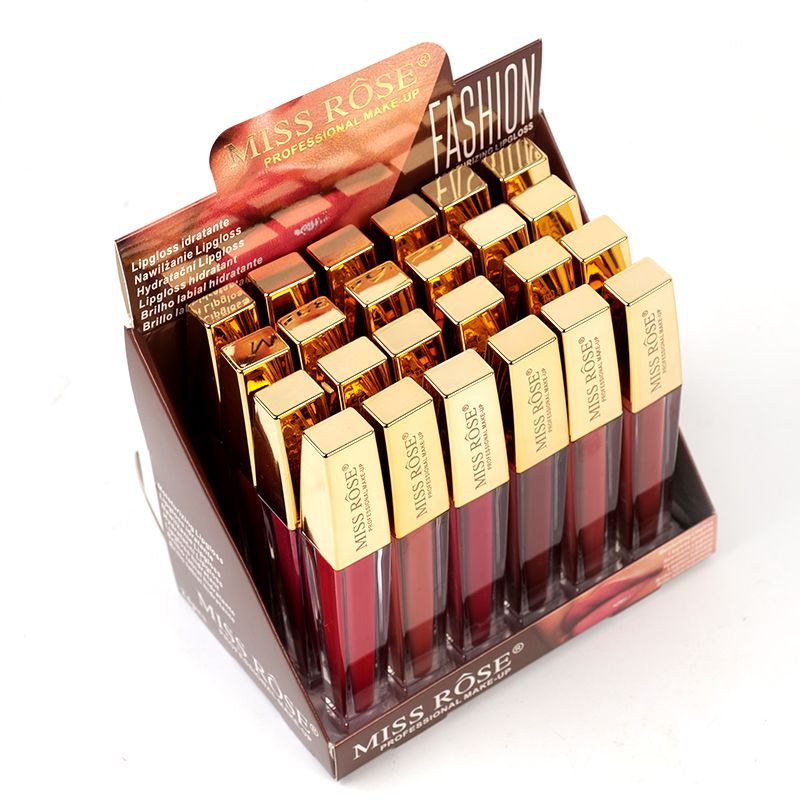 Miss Rose 6 PC Hydrating Moisturizing Lip Gloss Set