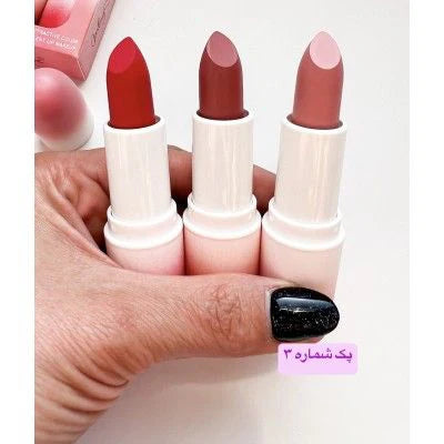 Color Castle Velvet Matte Lipstick Trio – Waterproof & Smudge-Proof Shades