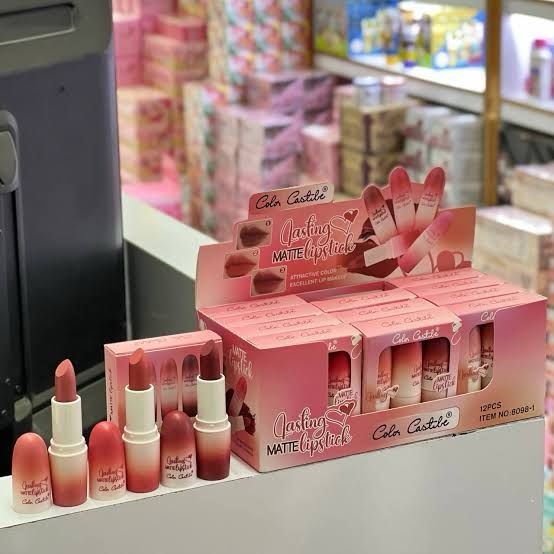 Color Castle Velvet Matte Lipstick Trio – Waterproof & Smudge-Proof Shades