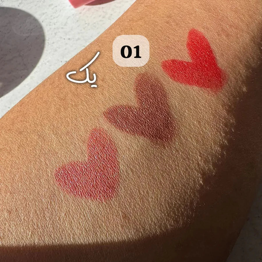Color Castle Velvet Matte Lipstick Trio – Waterproof & Smudge-Proof Shades