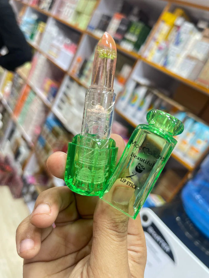 Mocmallure Aloe Vera Flower Jelly Lipstick | Temp Change | Waterproof