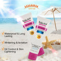 Kojic acid whitening sunscreen cream