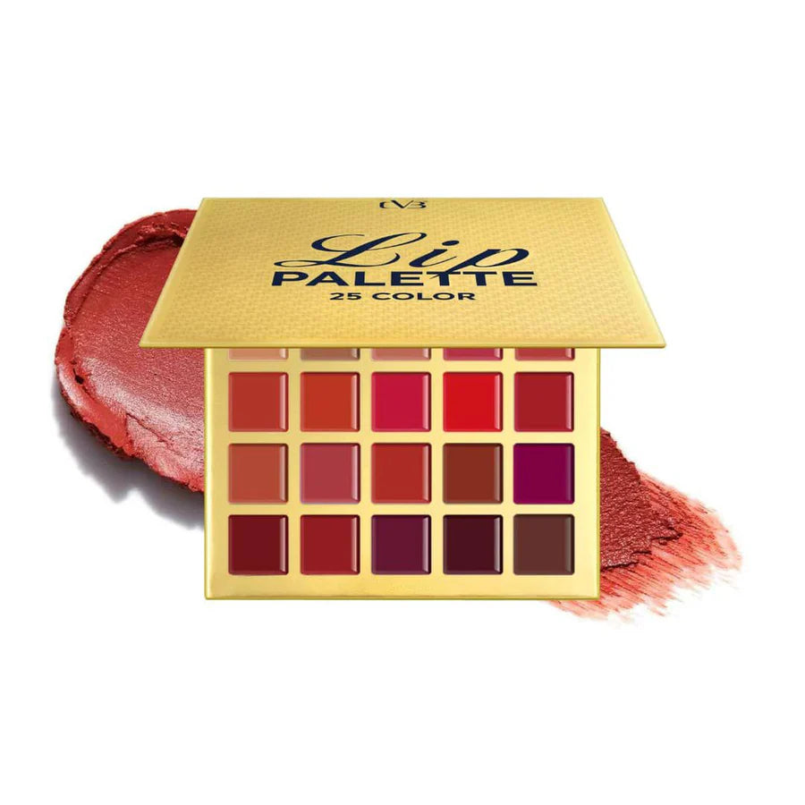 Cvb 25 Color Lipstick 24H Long-lasting moisturizing Waterproof matte Lip Palette Lip Cream