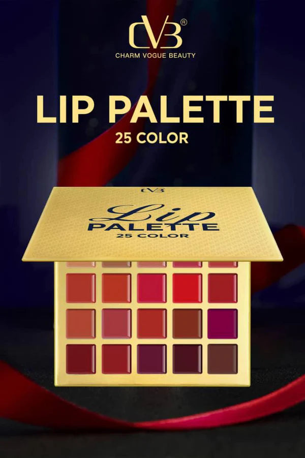Cvb 25 Color Lipstick 24H Long-lasting moisturizing Waterproof matte Lip Palette Lip Cream