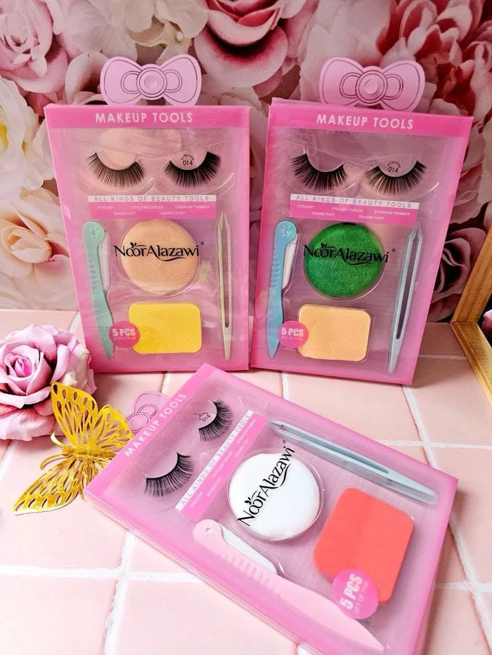 Noor Alazawi Beauty Tools Set (Pack of 5)
