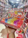 Romantic May Pack of 03 Flowers Shape Magic Lip Gloss