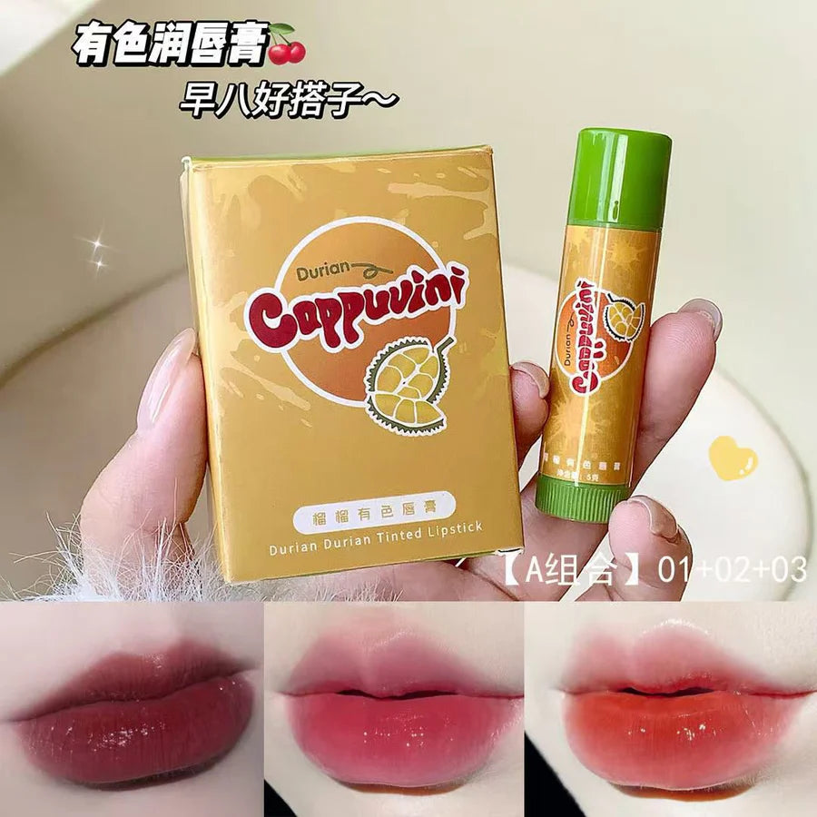 Cappuvini 3 pcs Tinted Lipstick set