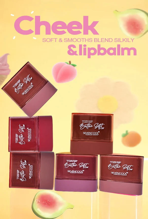 **Seven Cool 3PCS Mini Juicy Blush Stick Set**