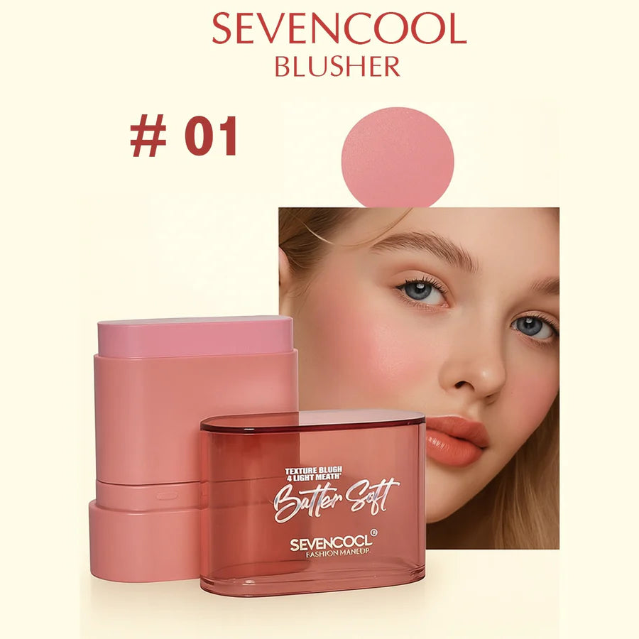 **Seven Cool 3PCS Mini Juicy Blush Stick Set**