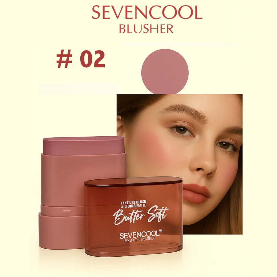 **Seven Cool 3PCS Mini Juicy Blush Stick Set**