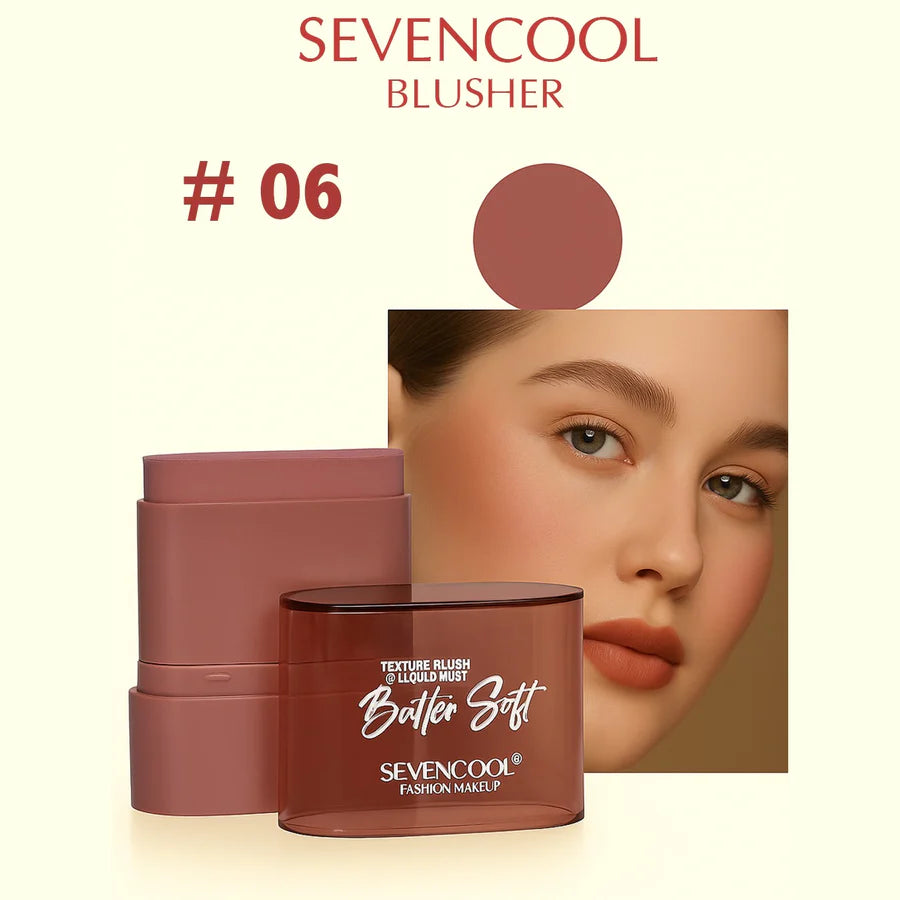 **Seven Cool 3PCS Mini Juicy Blush Stick Set**
