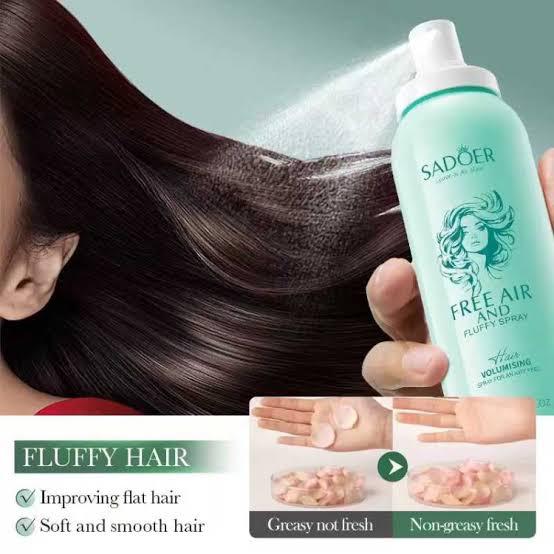 Sadoer Free Air And Fluffy Volumising Hair Spray