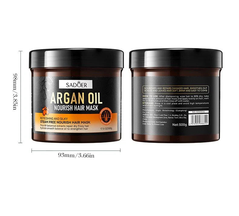 Sadoer Argan Oil nourish Hair Care Mask 500g