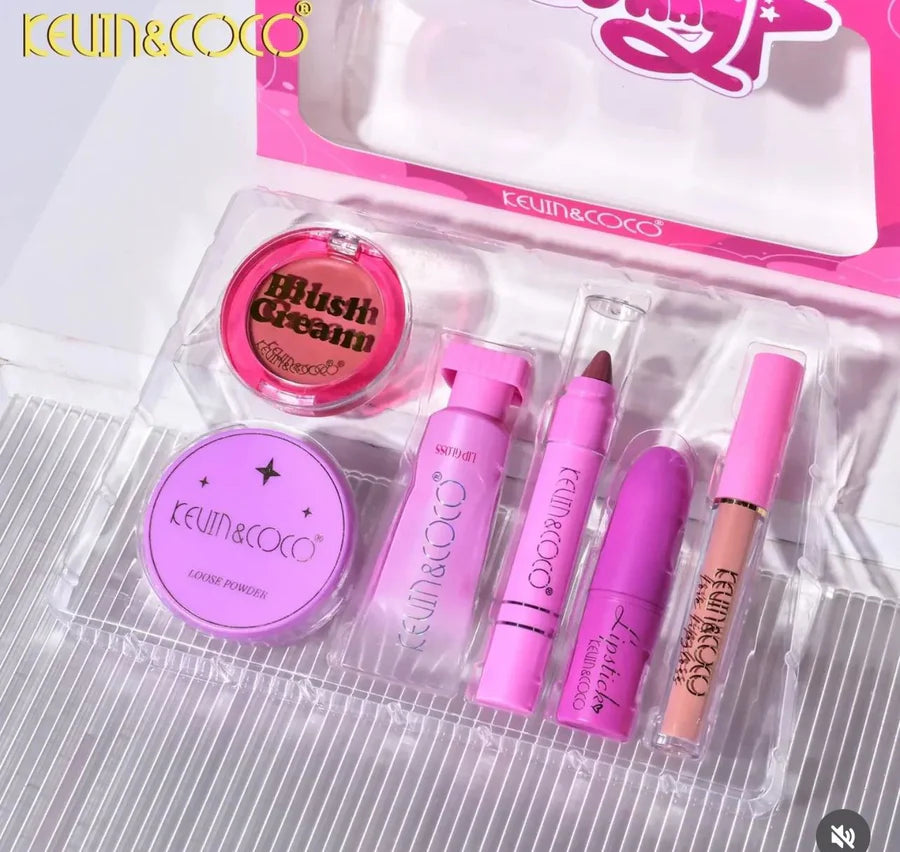 Kevin & COCO 6pcs Makeup Cute Bunny Gift Box Set