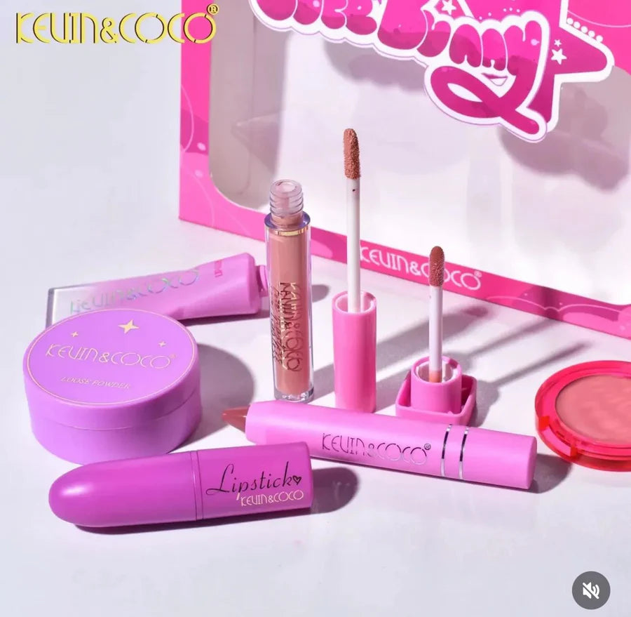 Kevin & COCO 6pcs Makeup Cute Bunny Gift Box Set