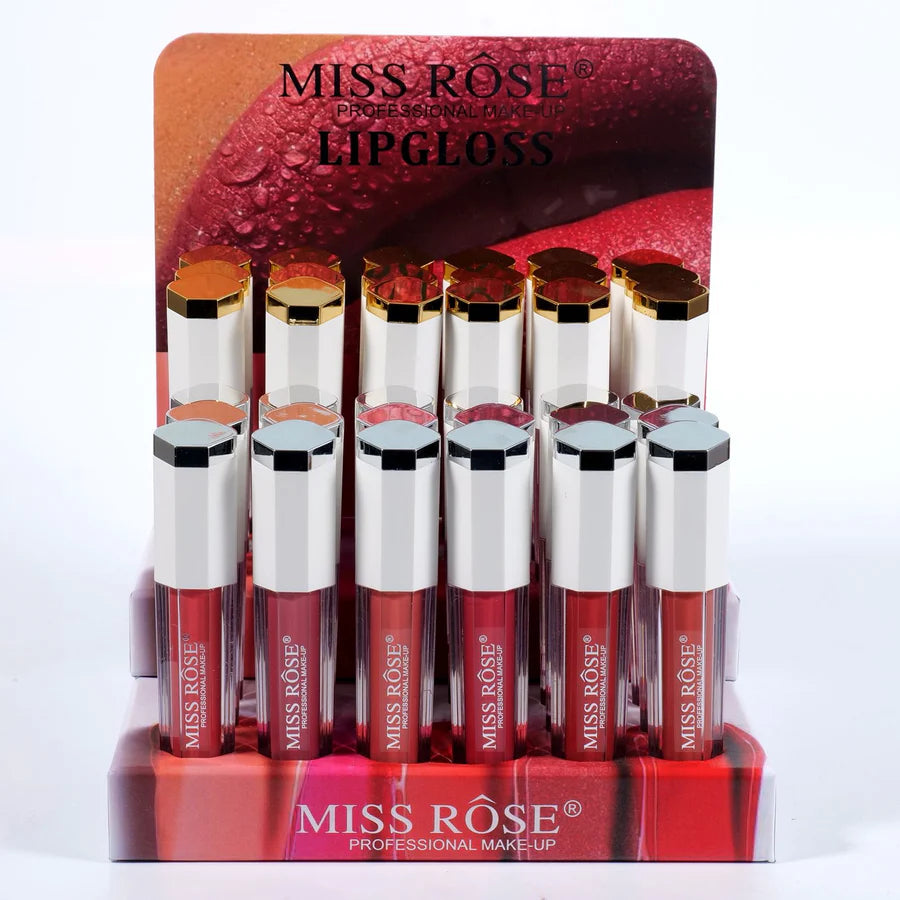 Miss Rose 6 PC Super lasting Matte lip gloss