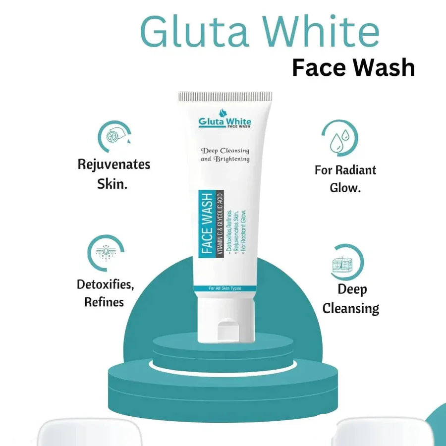 Gluta White Vitamin C & Glycolic Acid Face Wash