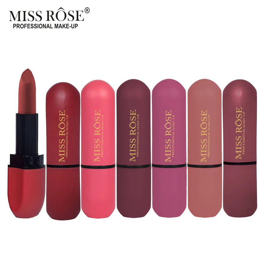 Miss Rose Pack of 06 Double Accurate Matte Lipstick