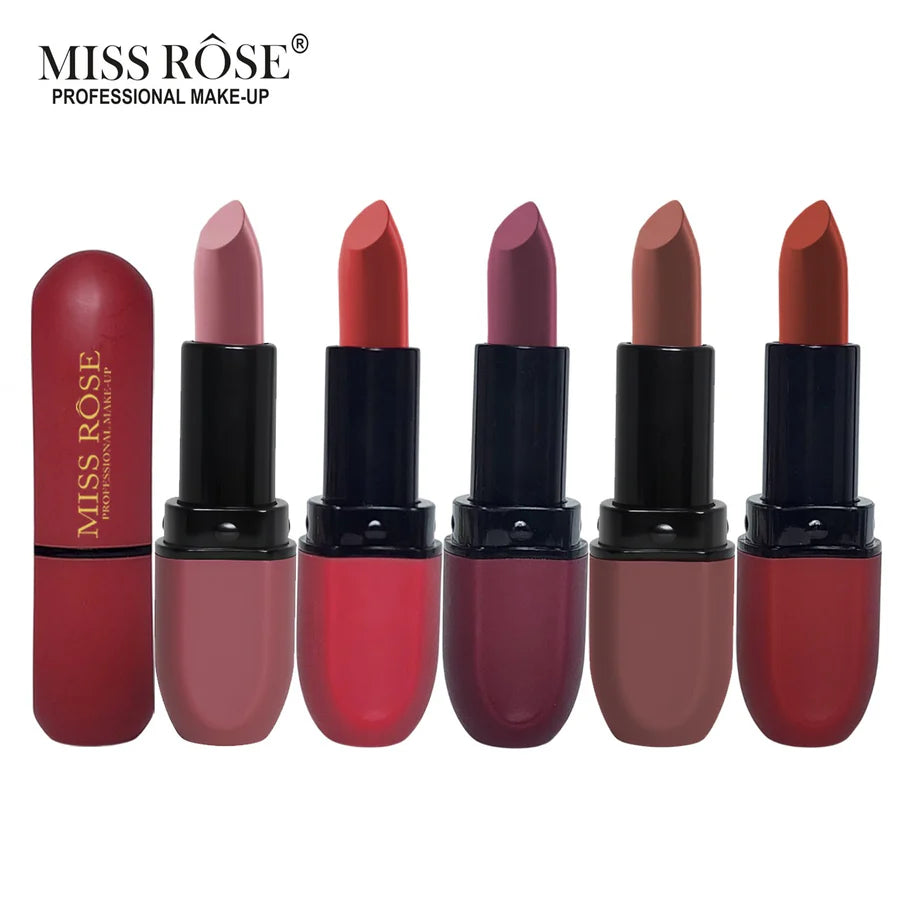 Miss Rose Pack of 06 Double Accurate Matte Lipstick