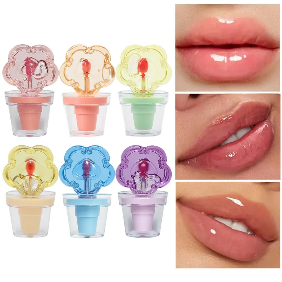 ROMANTIC MAY Magic Blossom Gloss – Crystal Shine Lip Tint