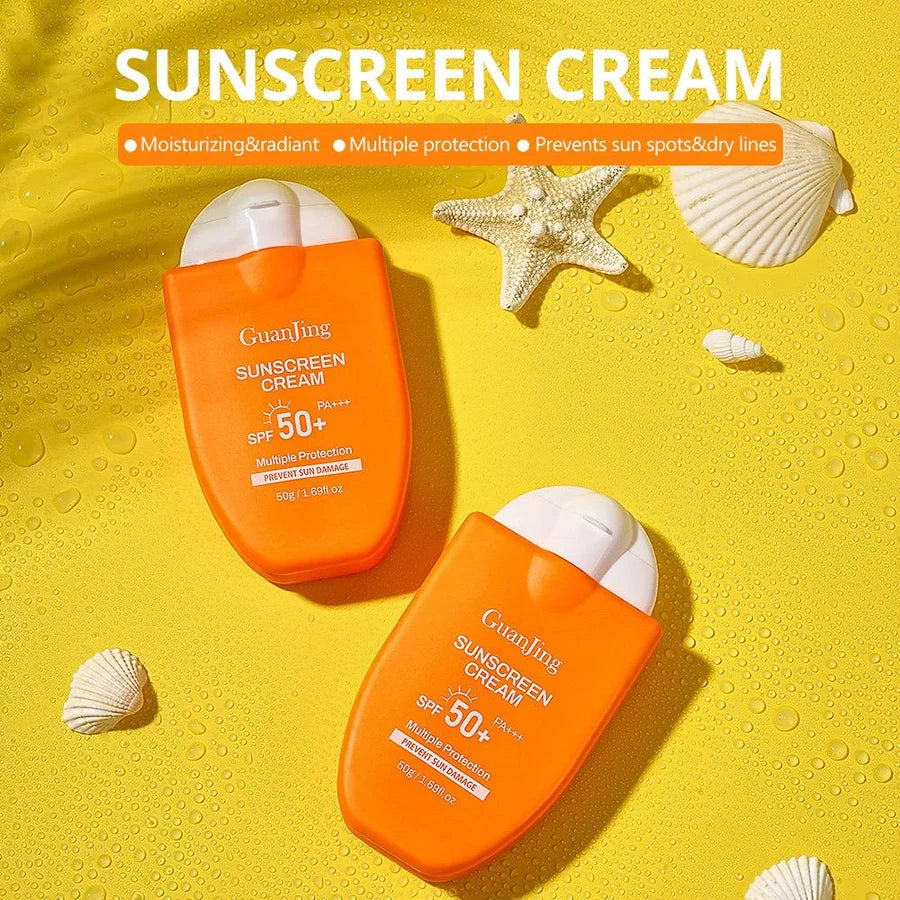 **GUANJING SPF50+ PA+++ Moisturizing Sunscreen Cream 50g**