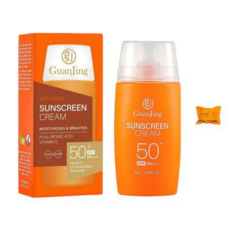 **GUANJING SPF50+ Anti-Aging Sunscreen Cream 50g**