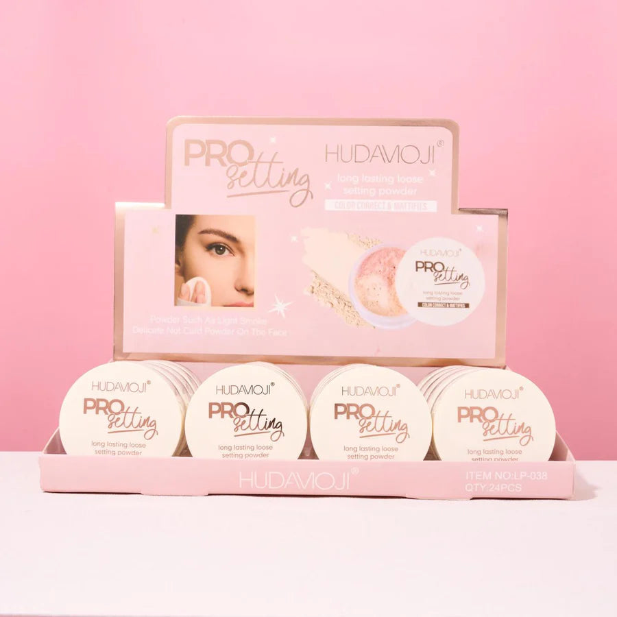 HUDAmoji Pro Setting Long Lasting Loose Setting Powder