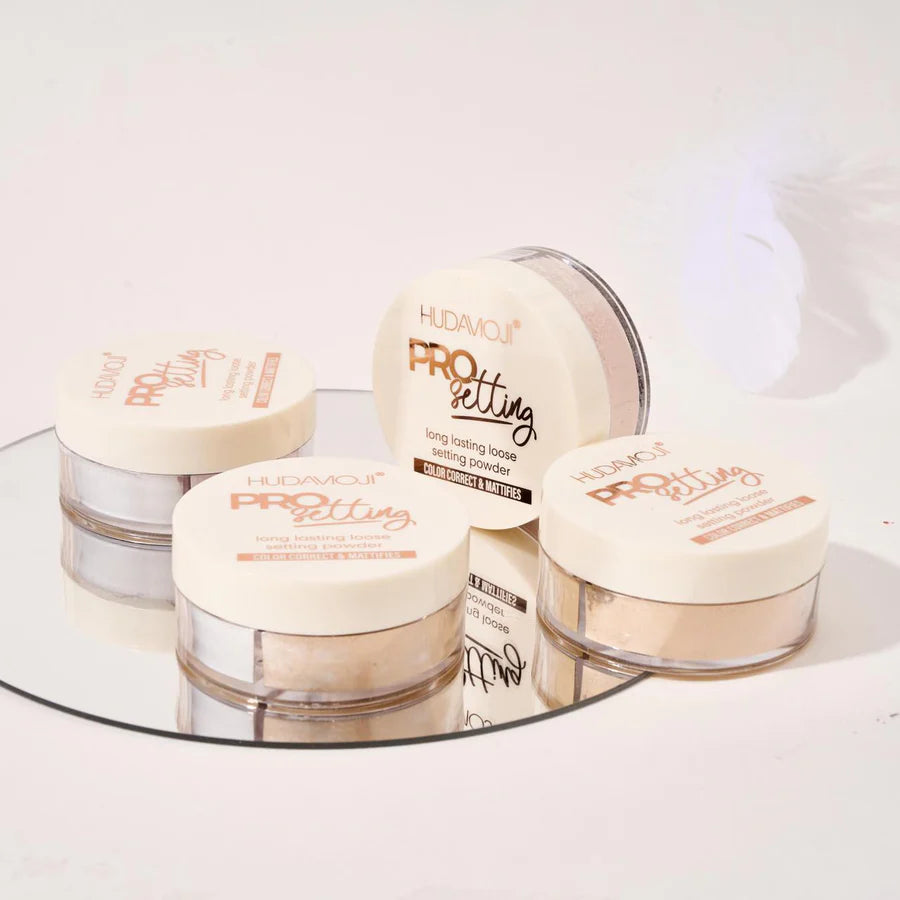 HUDAmoji Pro Setting Long Lasting Loose Setting Powder