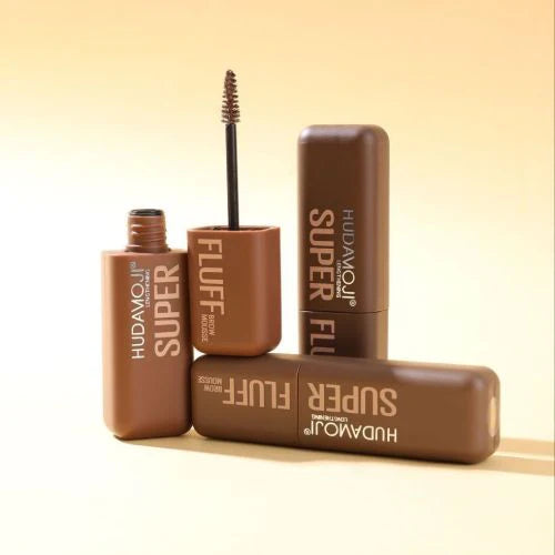 HudaMoji Super Fluff Brow Mousse – Tinted, Long-Wear Brow Setter EB-116)