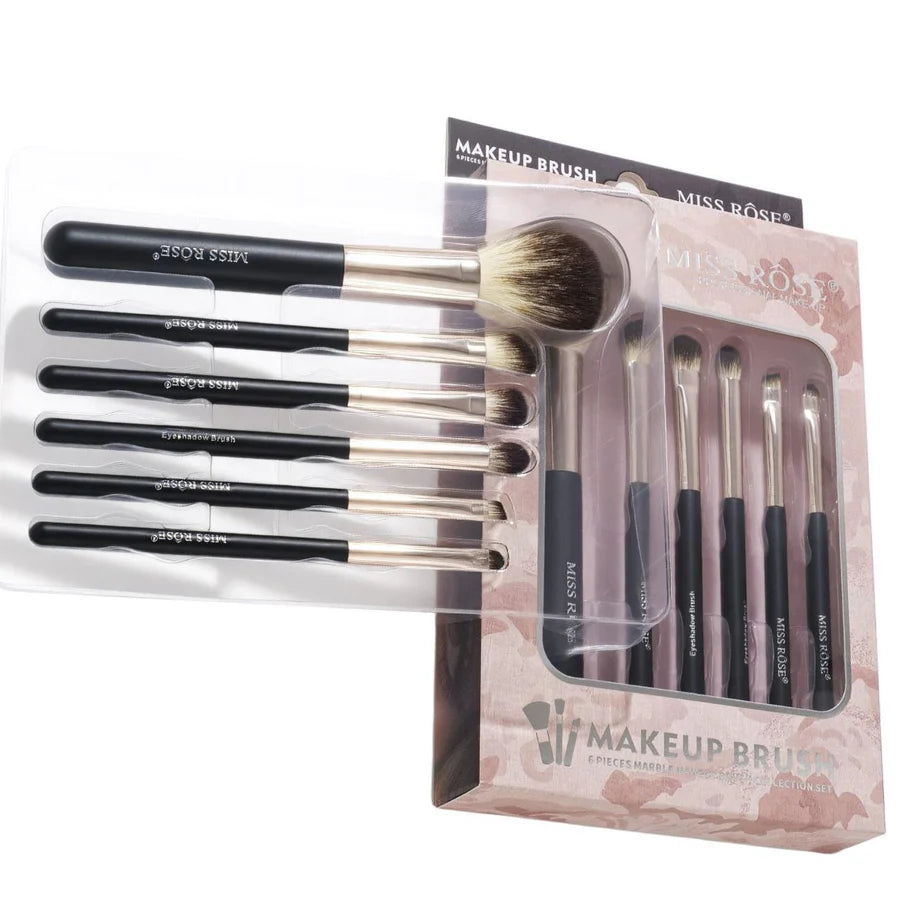 Miss Rose 6Pcs Brush Collection set