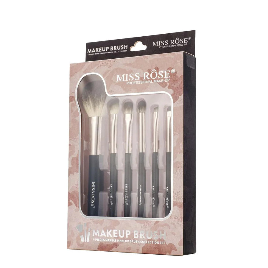 Miss Rose 6Pcs Brush Collection set