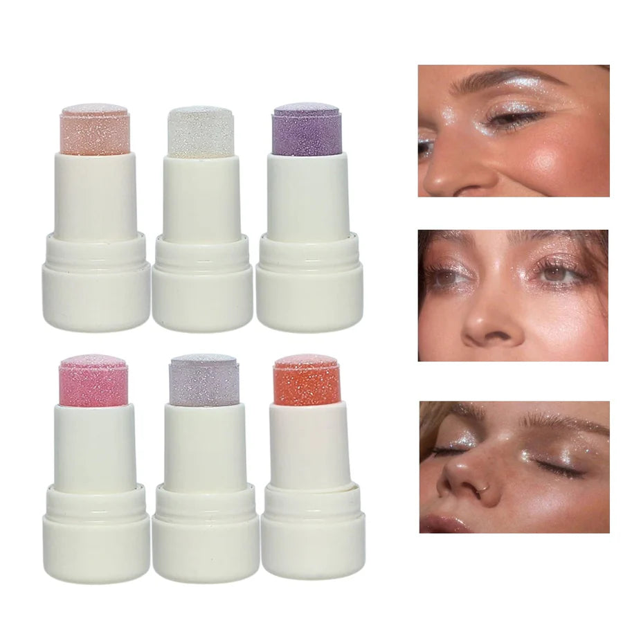 HUXIABEAUTY Shiny Jelly Glitter Stick: The Ultimate Dewy Highlighter