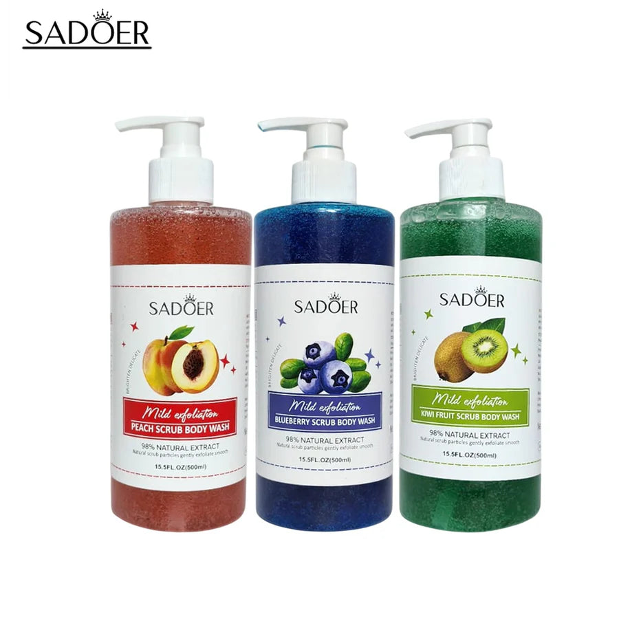 **SADOER SD57102 Honey Peach Vitamin C Shower Gel 500ml**