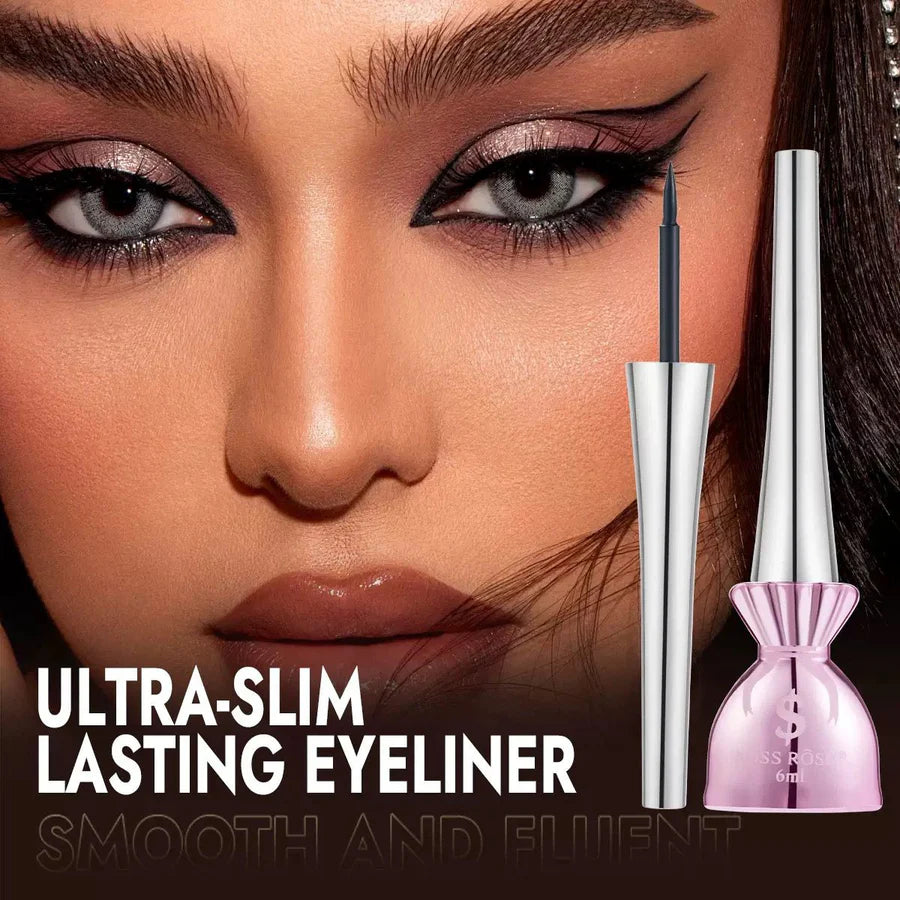 MISS ROSE Precision Liquid Eyeliner – Intense Black, 6ml