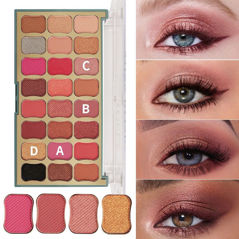 Miss Rose 24 Color Frisky Eyeshadow