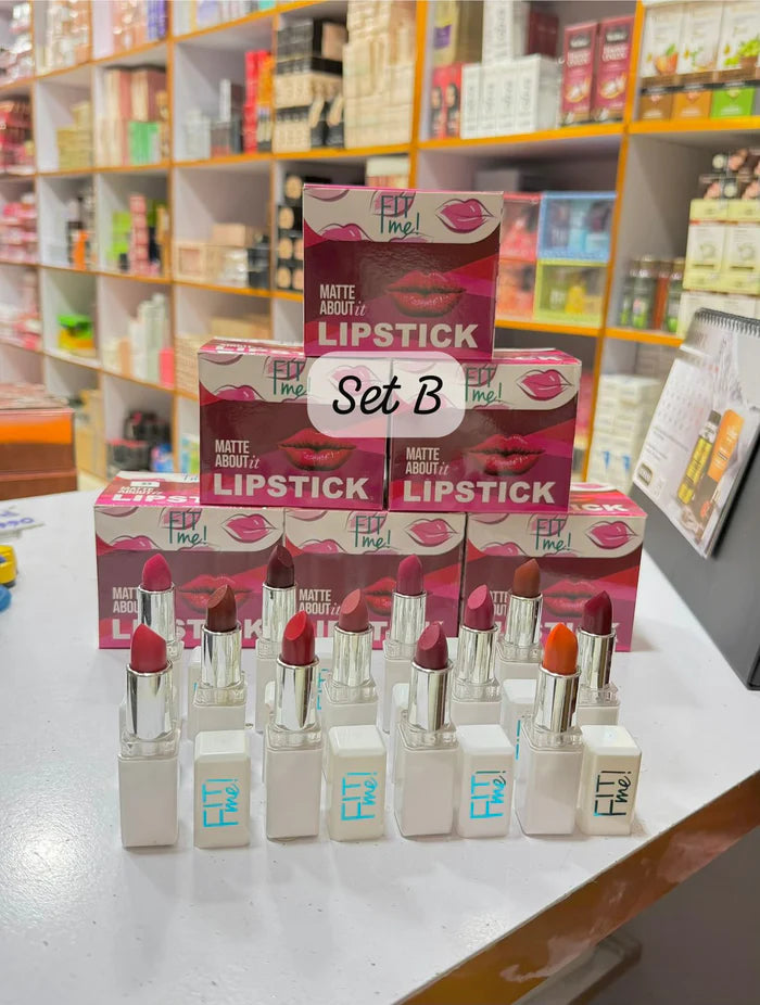FIT Me 12pcs Matte Liptsick Set