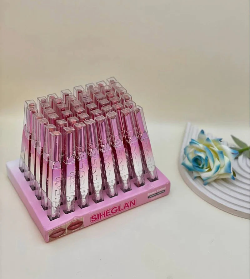 SIHEGLAN Sheer Tinted Dual Lipliner & Lipstick Set