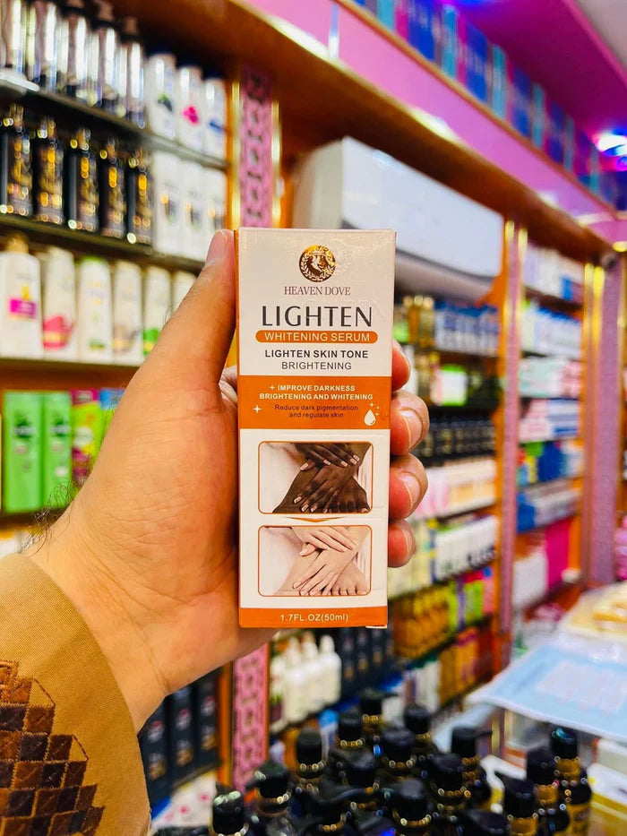 Heaven Dove Lighten Whitening Serum – Brightening & Dark Pigmentation Repair (50ml)