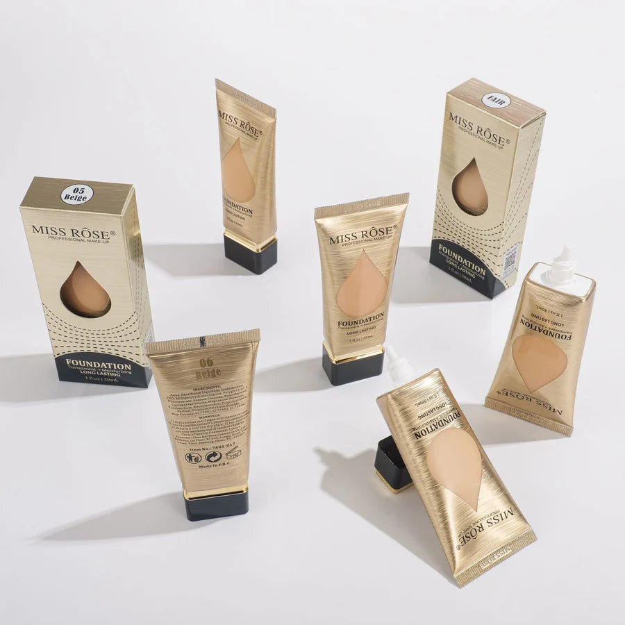Miss Rose Transparent+ Moisturizing Long Lasting Foundation