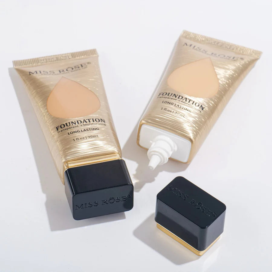 Miss Rose Transparent+ Moisturizing Long Lasting Foundation