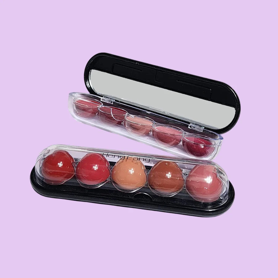 Heng Fang "Ultimate Duo" 5-Color Multi-Use Lip & Cheek Palette