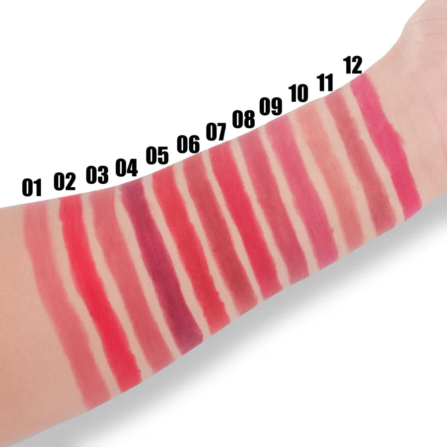 Miss Rose 12pcs Waterproof Lip Liners
