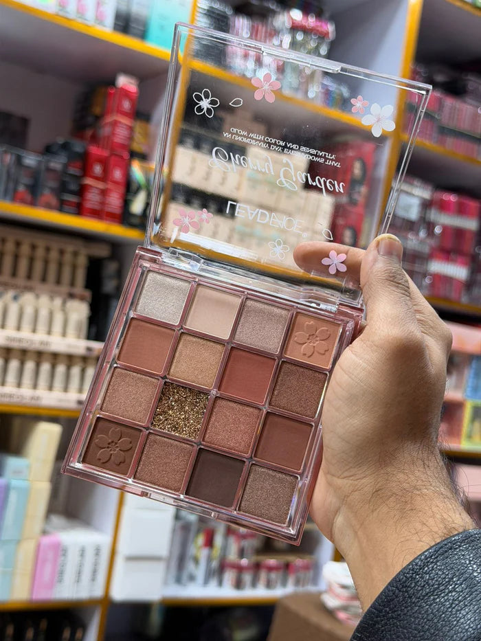 LEAD FACE 16colors Cherry Garden Eyeshadow Palette