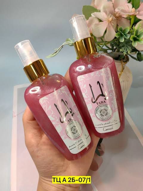 Yara Shimmering Hair & Body Fragrance Mist