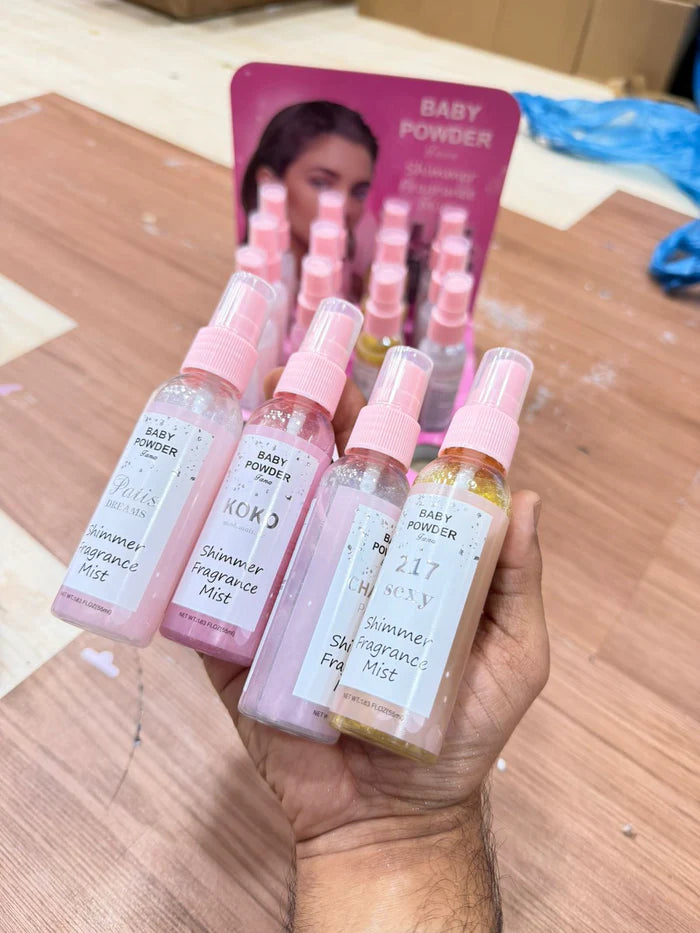 Baby Powder Shimmer Fragrance Mist