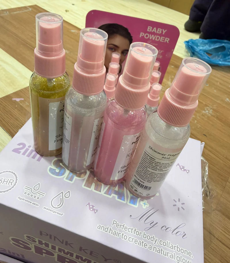 Baby Powder Shimmer Fragrance Mist