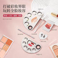 Pro Stainless Steel Cosmetic Makeup Palette with spatula